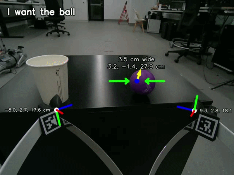 Distractor-aware object selection with a nearby non-target object